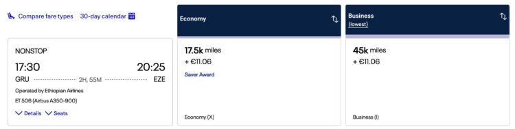 United Mileageplus Praemienflug Ethiopian Sao Paulo Buenos Aires Juni 2026