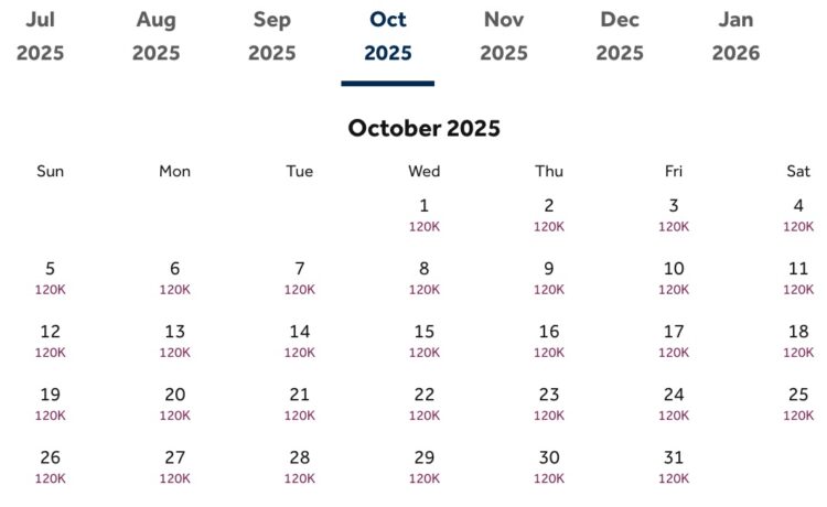 Waldorf Astoria Costa Rica Hilton Honors Verfügbarkeiten Oktober 2025