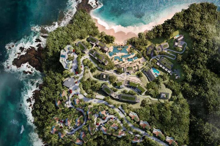 Waldorf Astoria Costa Rica Punta Cacique Aerial Copyright