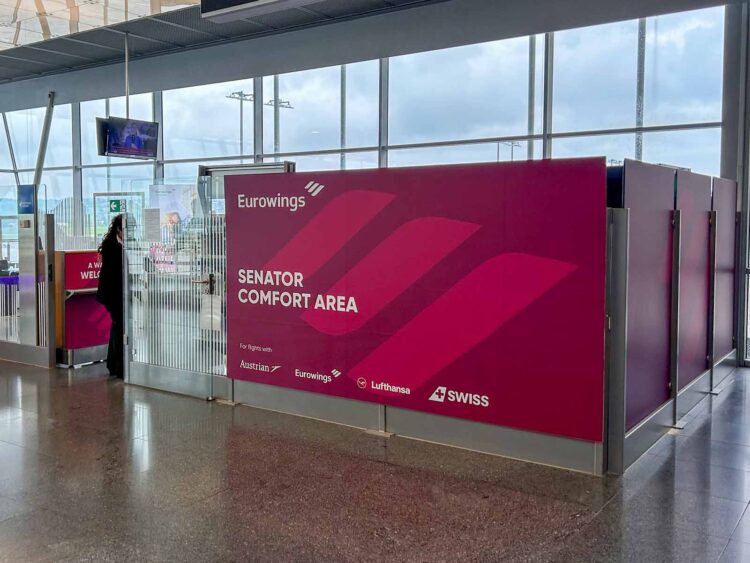 Eurowings Senator Comfort Area Stuttgart
