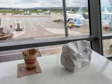 Eurowings Senator Comfort Area Stuttgart Speisen 2