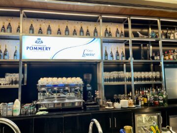 British Airways Concorde Room London Heathrow Terminal 5 Bar