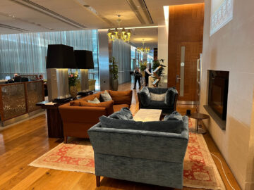 British Airways Concorde Room London Heathrow Terminal 5 Sessel 1