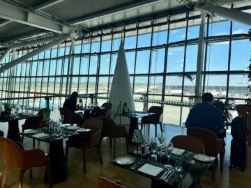 British Airways Concorde Room London Heathrow Terminal 5 Terrasse 5