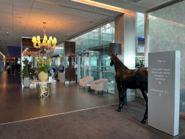 British Airways First Lounge London Heathrow Terminal 5 Wegweiser