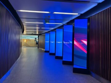 British Airways First Wing London Heathrow Terminal 5 Tunnel
