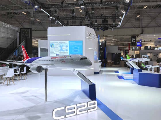 Comac C929 Modell Copyright