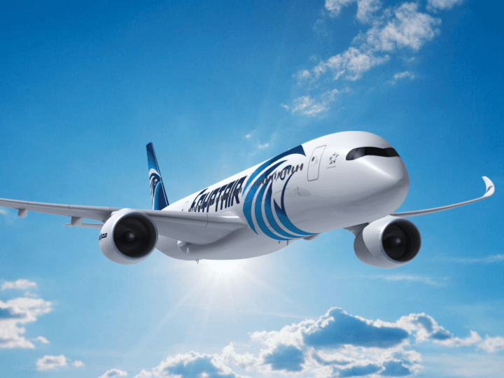 Egyptair Flugeug Airbus A350 900 Copyright
