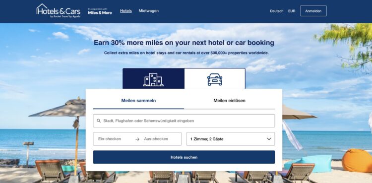 Hotels And Cars By Rocket Travel Miles And More Bonusmeilen Maerz 2026