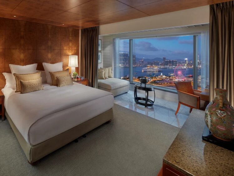 Mandarin Oriental Hong Kong Harbour View Room Copyright