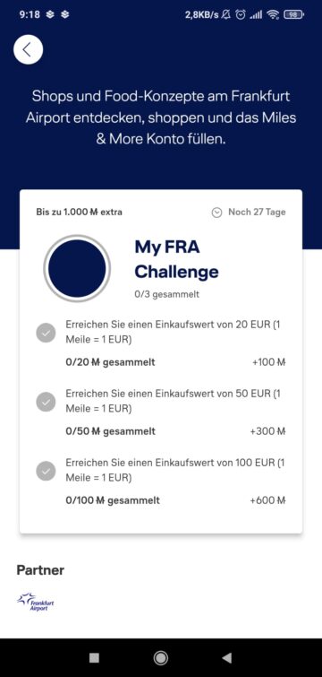 Miles And More My Fra Challenge Juni 2025 Seite 1