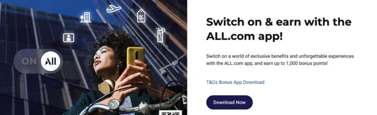 Accor Limitless Live All.com App Promo Bonus Reward Punkte