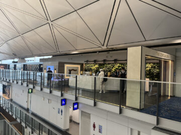 American Express Centurion Lounge Hongkong Eingang 2