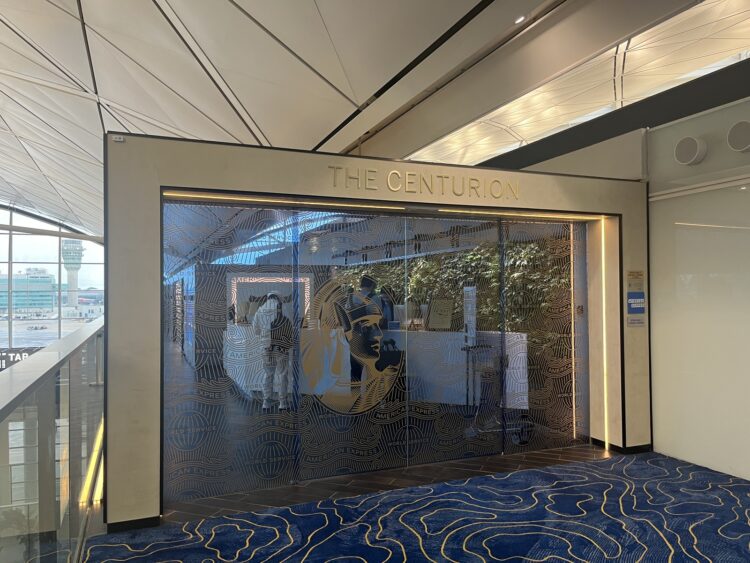 American Express Centurion Lounge Hongkong Eingang