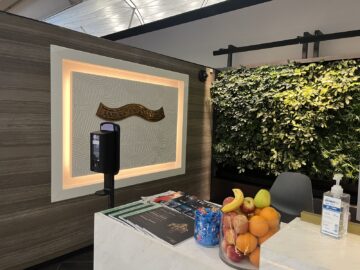 American Express Centurion Lounge Hongkong Empfang