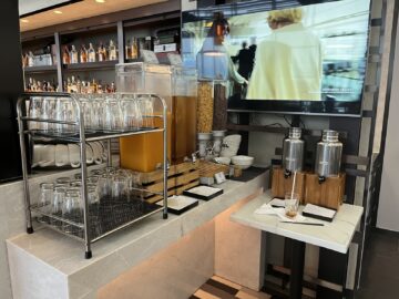 American Express Centurion Lounge Hongkong Saft