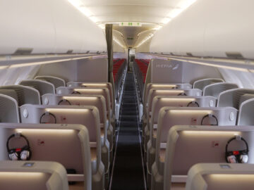 Iberia Airbus A321 Xlr Business Class Kabine Copyright