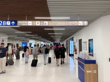 Ita Airways Runway Lounge Mailand Linate Weg Zur Lounge 5