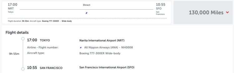 Miles And Smiles Praemienflug Ana Business Class Tokio San Francisco Juli 2026