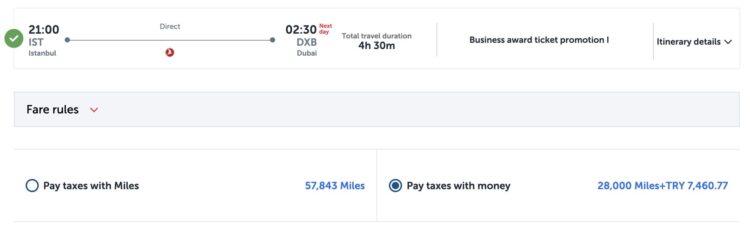 Miles And Smiles Praemienflug Turkish Airlines Business Class Istanbul Dubai August 2026