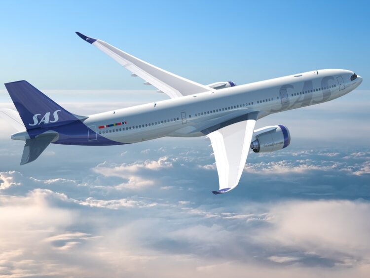 Sas Scandinavian Airlines Airbus A330 900 Copyright