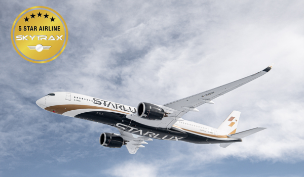Starlux Airlines Skytrax Fuenf Sterne Copyright