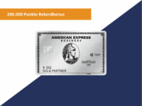 American Express Business Platinum Kreditkarte 200000 Punkte Beitragsbild