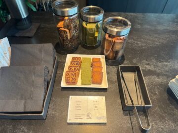 American Express Centurion Lounge Tokyo Haneda Cookies