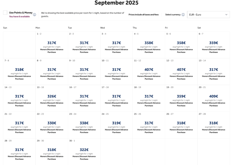 Hiltons Honors Buchung Mit Cash Waldorf Astoria Helsinki September 2025