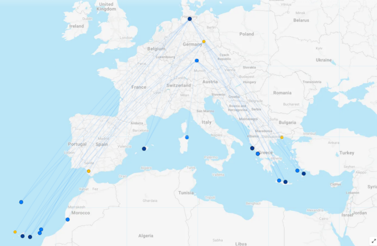 Marabu Streckennetz Maerz 2026 Flightconnections