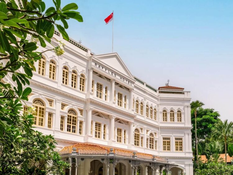 Raffles Singapore Fassade Copyright