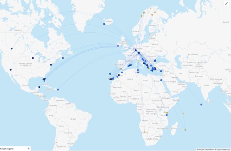 Discover Airlines Streckennetz Juni 2026 Flightconnections Copyright