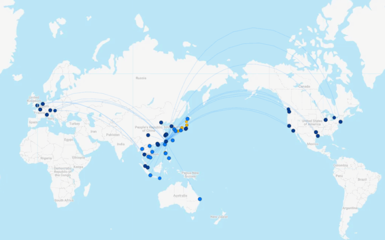 Eva Air Streckennetz September 2025 Flightconnections