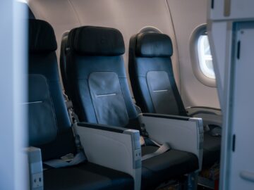 Lufthansa Airbus A320 Neue Kabine Sitz Copyright