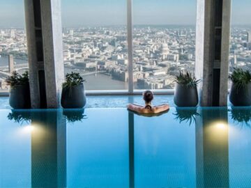 Shangri La The Shard London Pool Copyright