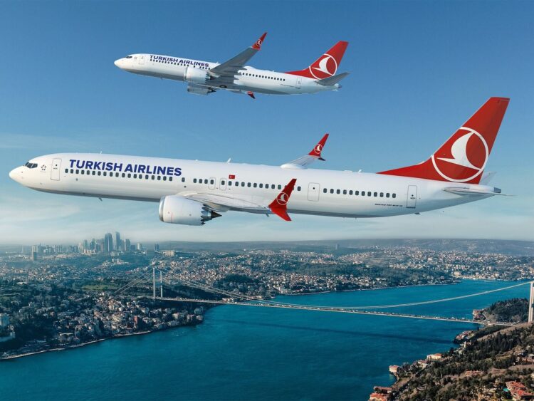 Boeing Turkish Airlines Finalize Order 150 737 Max Jets