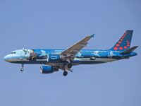 Brussels Airlines Airbus A320 Flugzeug Unsplash