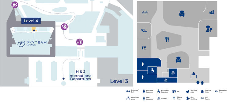Skyteam Lounge Frankfurt Terminal3 Lage Aufbau Copyright