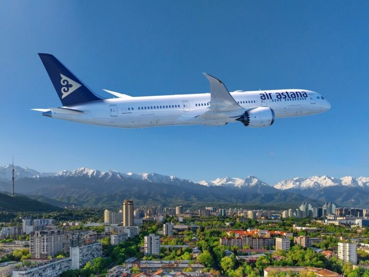 Air Astana Boeing 787 Copyright