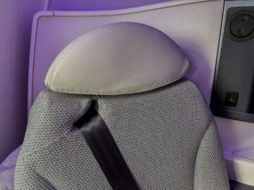 Air New Zealand Boeing 787 9 Neue Business Premier Class Kopfstuetze Sitz