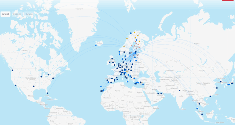 Finnair Streckennetz Dezember 2025 Flightconnections