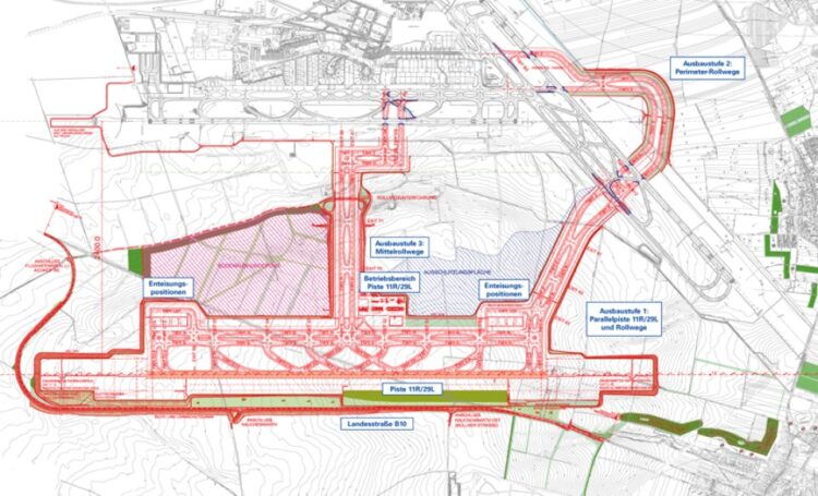 Flughafen Wien Dritte Start Und Landebahn Lage