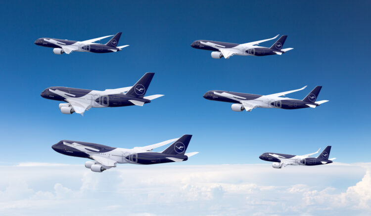 Lufthansa Jubilaeumsflotte Copyright
