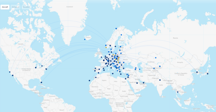 Lot Polish Airlines Streckennetz Flightconnections Juli 2026