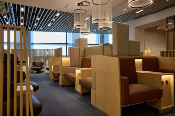 Lufthansa Business Lounge A13 Frankfurt Sitze Copyright