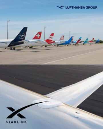Lufthansa Group Starlink Copyright