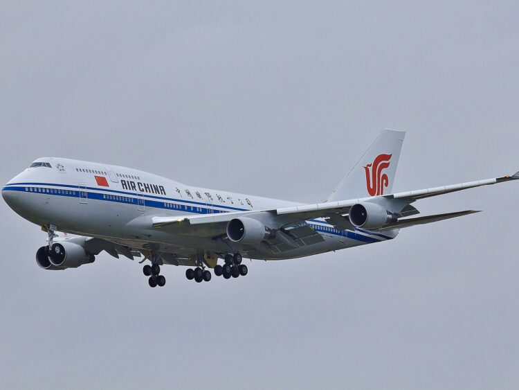 Air China Boeing 747 400 Unsplash