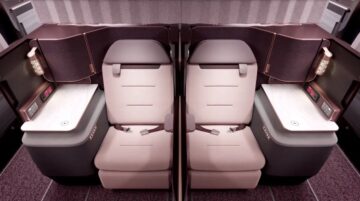 Air India Neue First Class Sitz Rendering