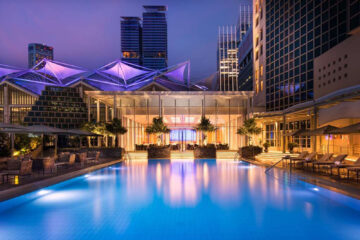 Conrad Singapore Marina Bay Pool Copyright