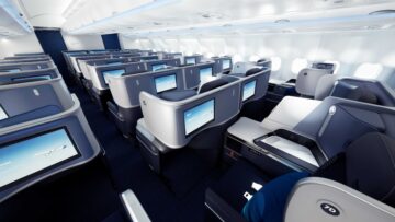 Discover Airlines Ocean Blue Business Class 2